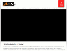 Tablet Screenshot of lns.com.my