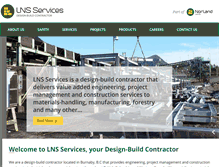 Tablet Screenshot of lns.ca