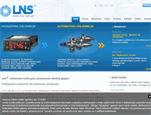 Tablet Screenshot of lns.com.pl